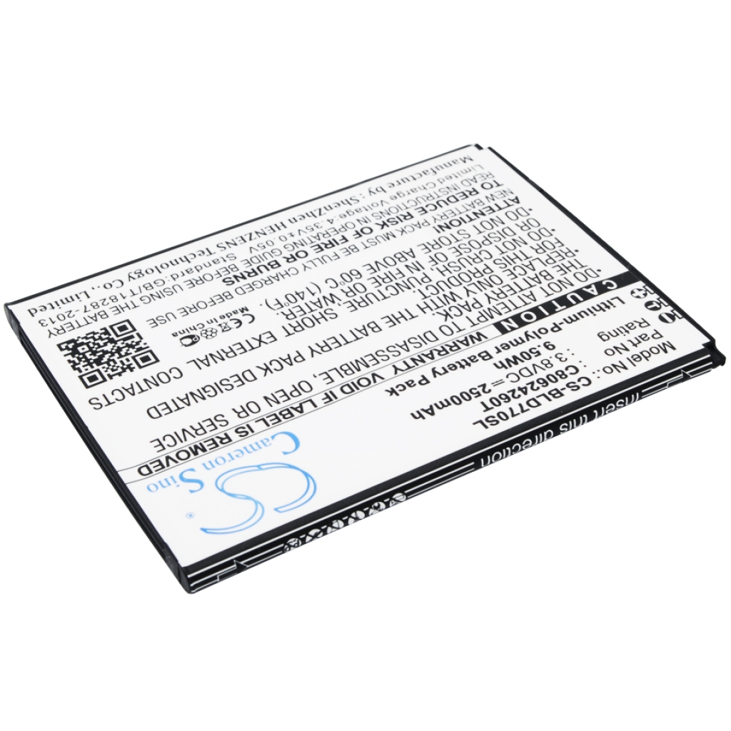 Mobiltelefonbatteri BLU CS-BLD770SL