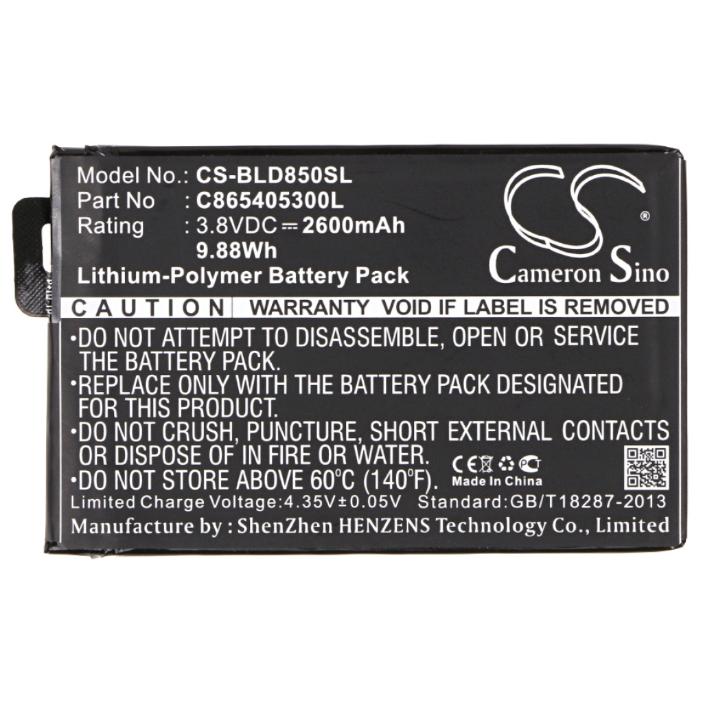 Mobiltelefonbatteri BLU CS-BLD850SL