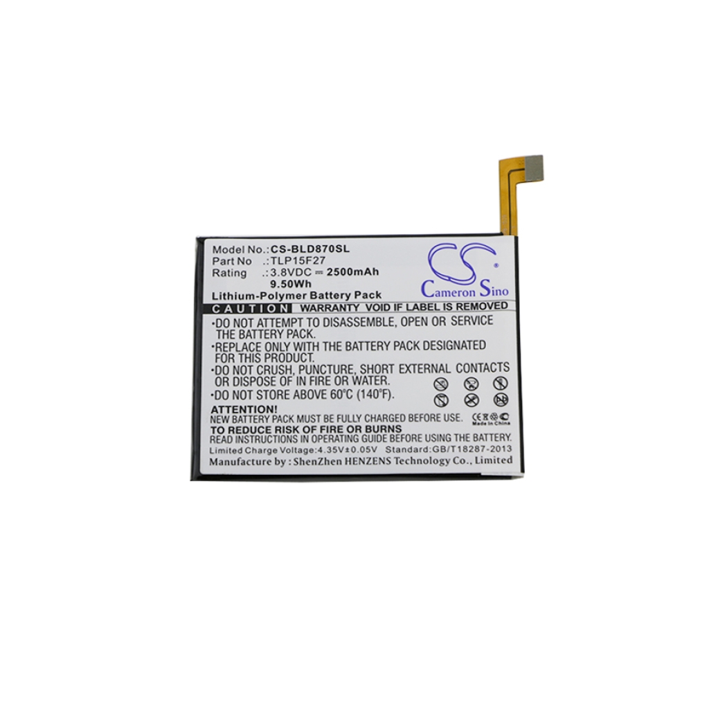 Mobiltelefonbatteri BLU CS-BLD870SL