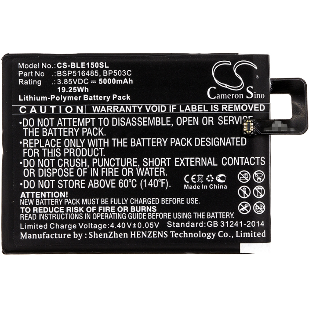 Mobiltelefonbatteri BLU CS-BLE150SL