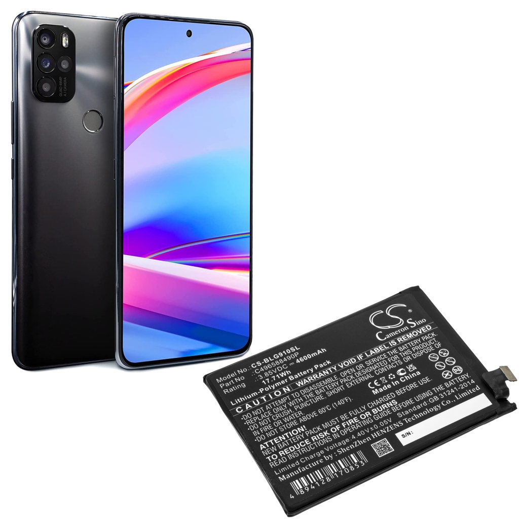 Compatible battery replacement for BLU C496588490P