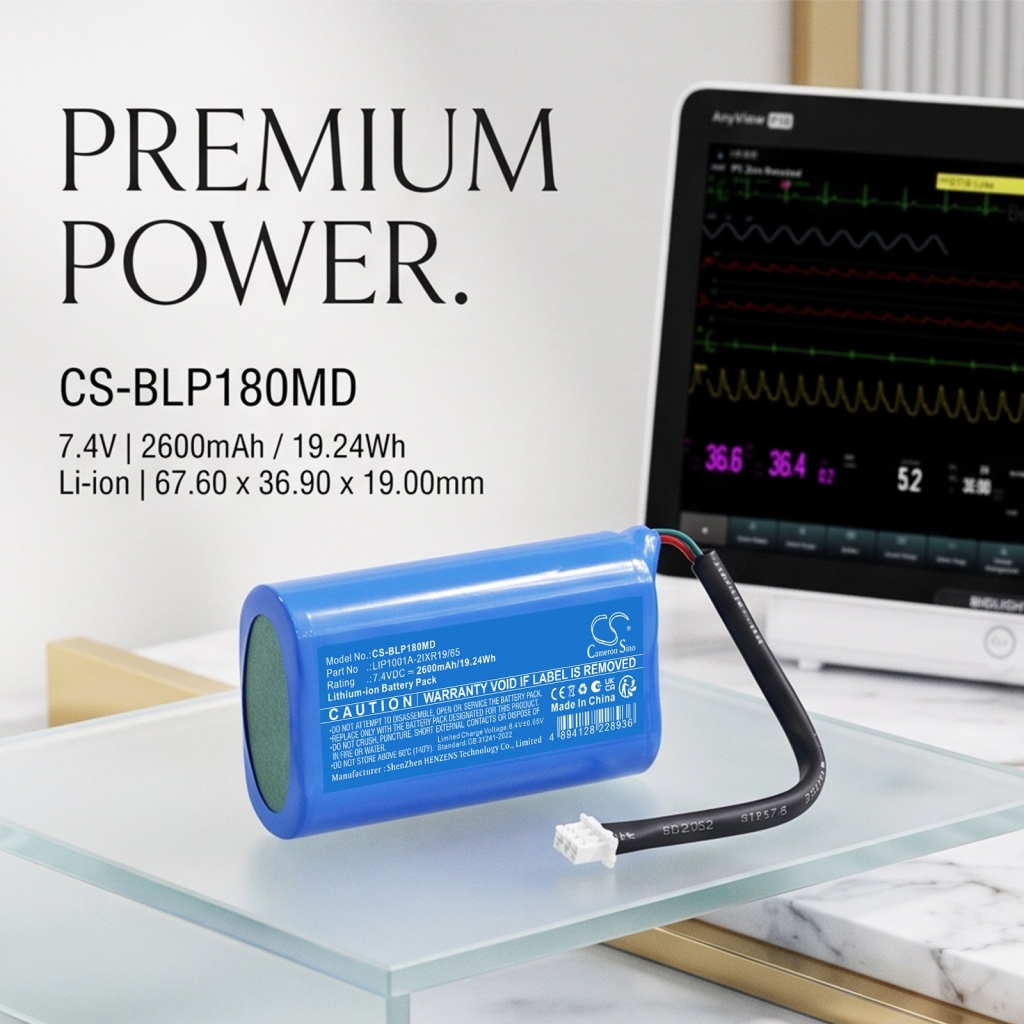 Batteri kompatibel med Biolight CS-BLP180MD