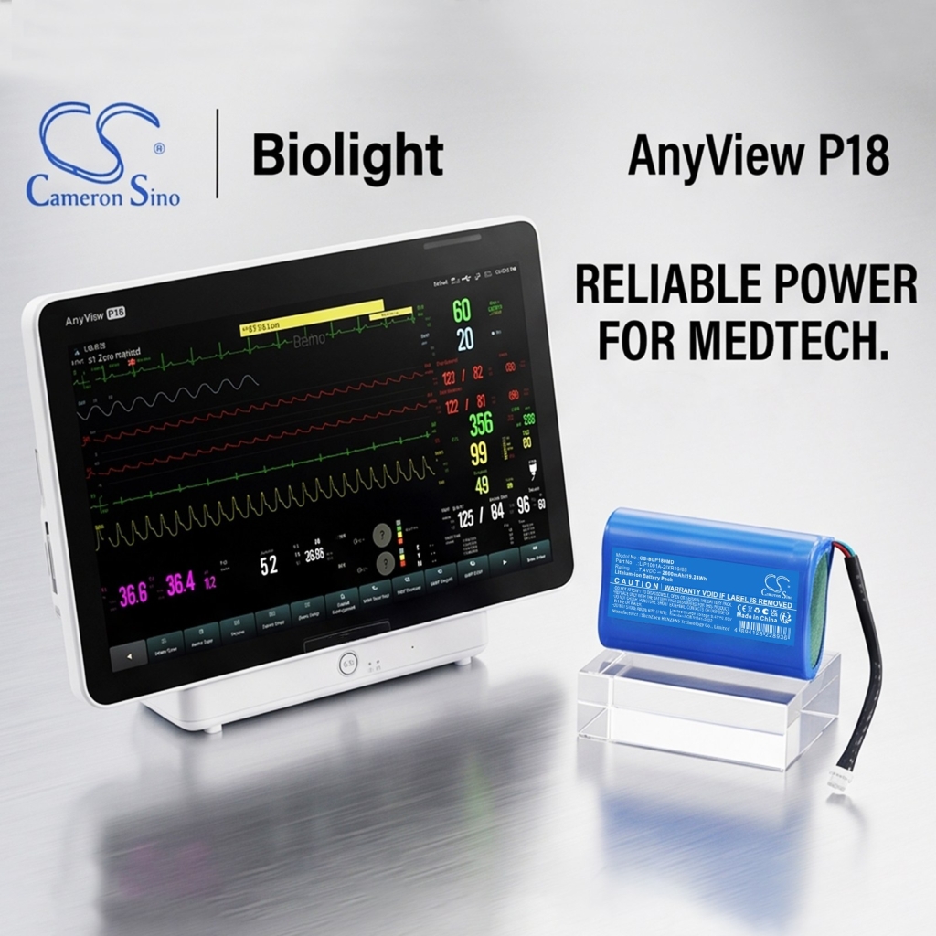 Batteri kompatibel med Biolight CS-BLP180MD