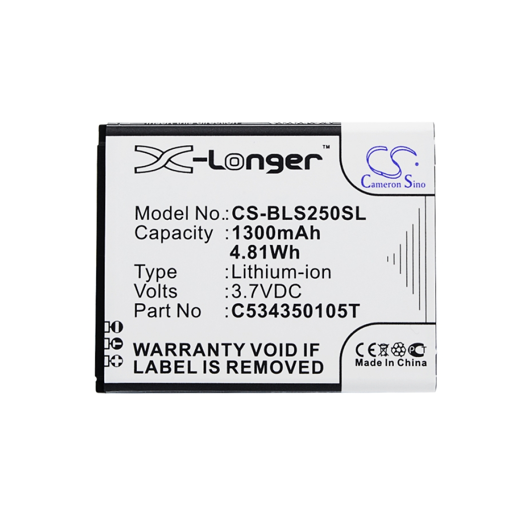 Batteri kompatibel med BLU CS-BLS250SL