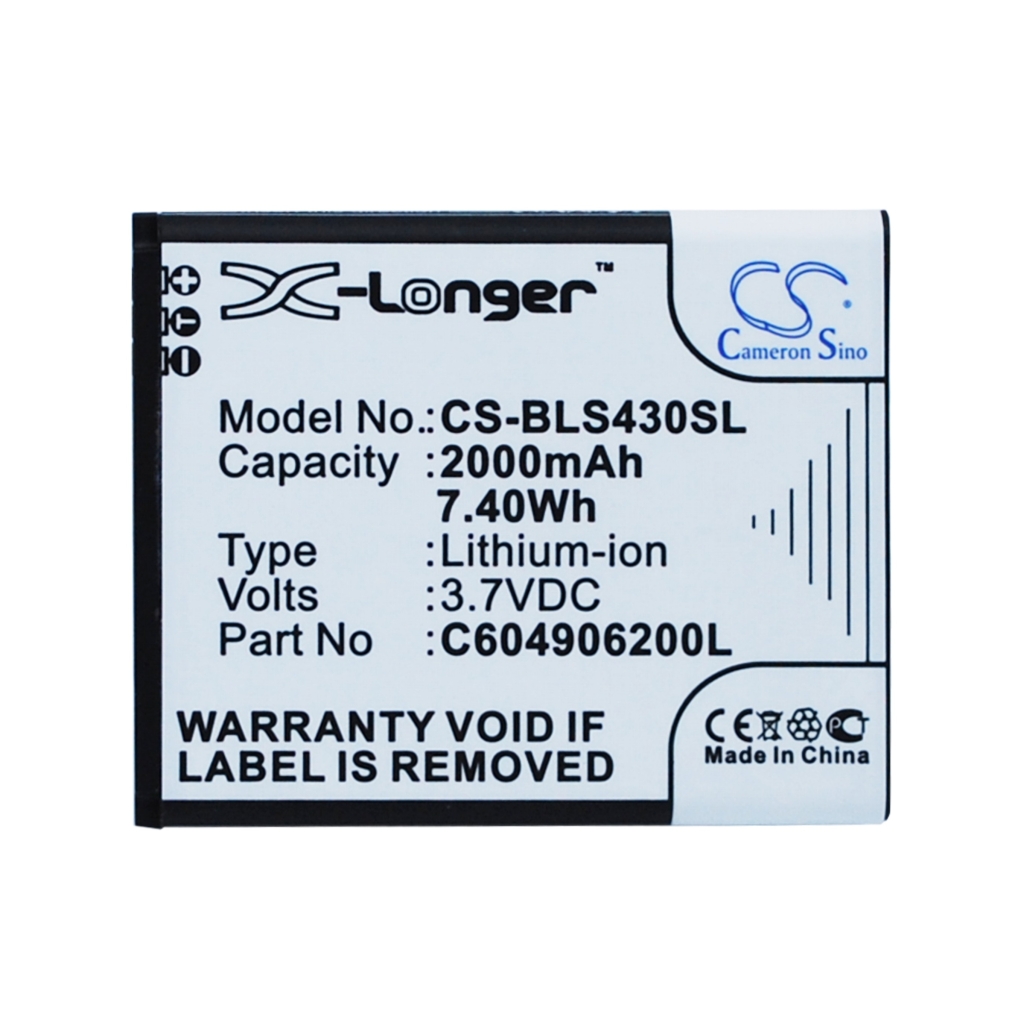 Mobiltelefonbatteri BLU CS-BLS430SL