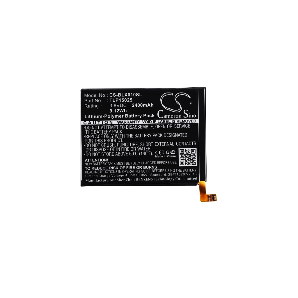 Batteri kompatibel med BLU CS-BLX010SL