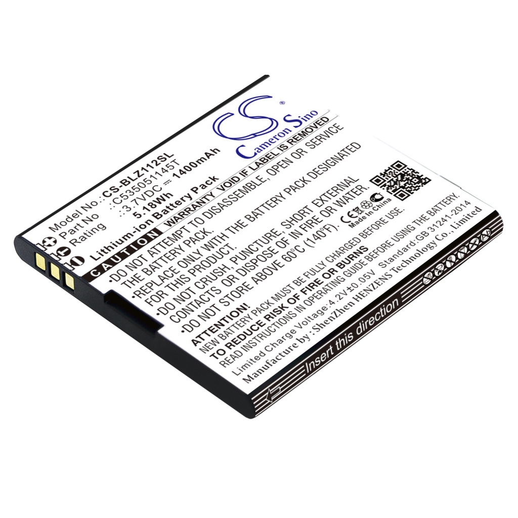 Mobiltelefonbatteri BLU CS-BLZ112SL