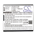 Mobiltelefonbatteri BLU CS-BLZ112SL