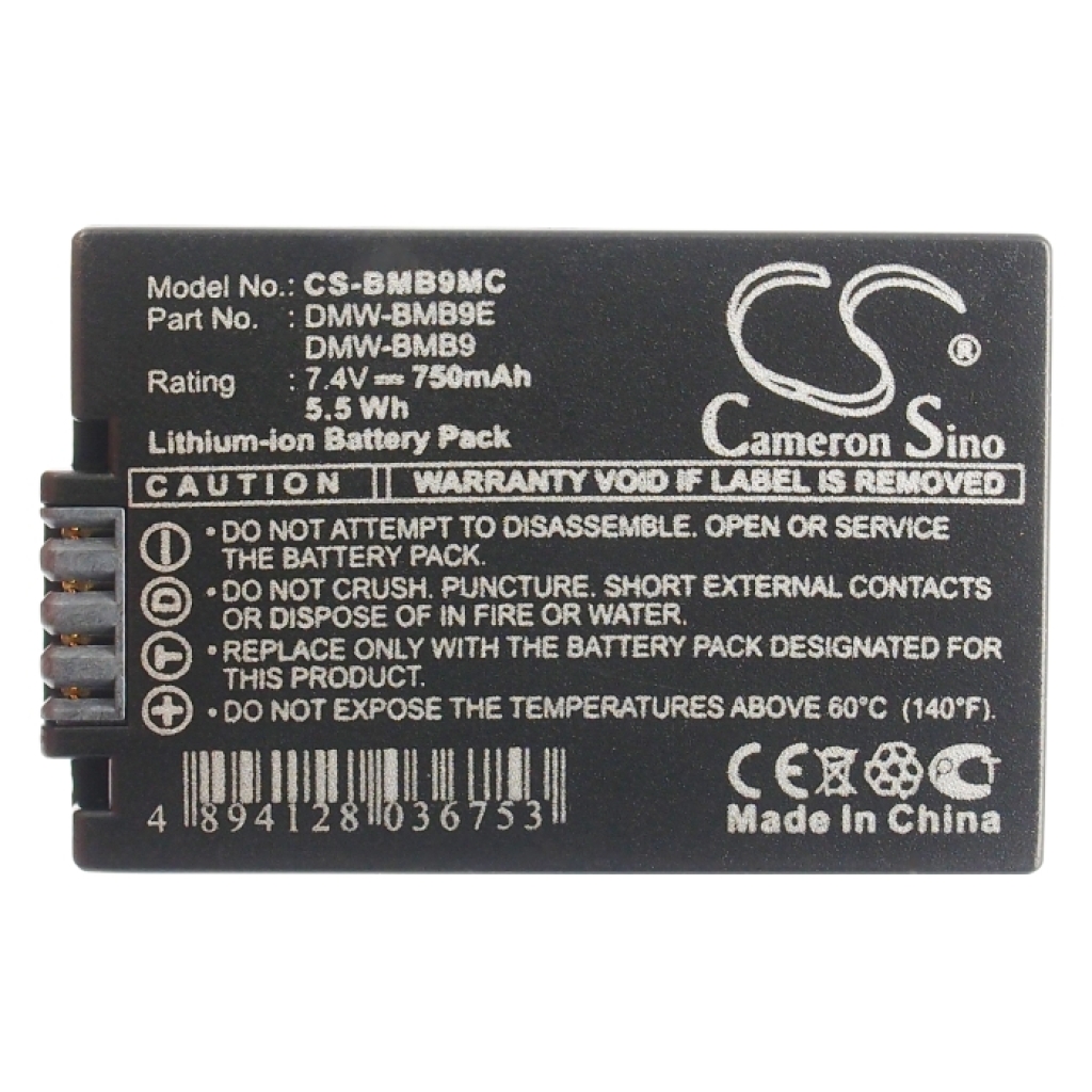 Kamerabatteri Panasonic CS-BMB9MC