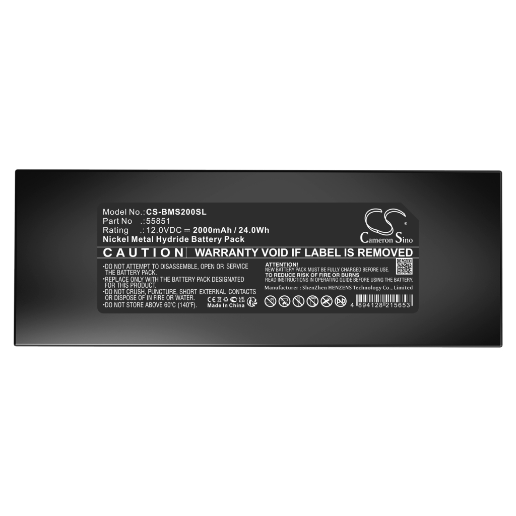 Printerbatteri Brady CS-BMS200SL