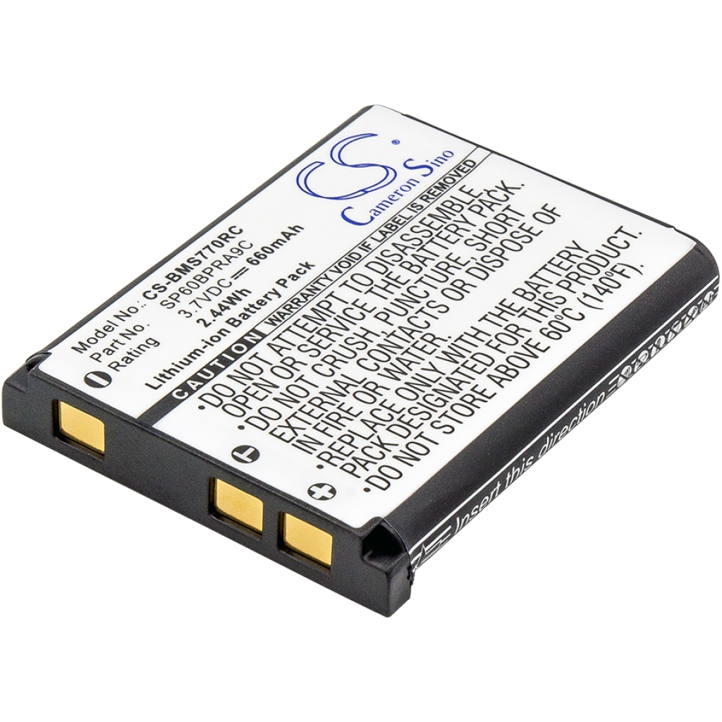 Batterier Erstatter SP60BPRA9C