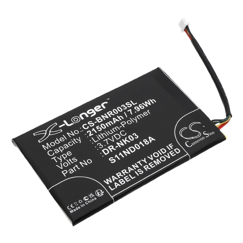 Batteries Ebook, eReader Battery CS-BNR003SL