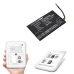 Batteries Ebook, eReader Battery CS-BNR500SL