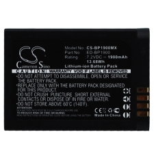 Kompatibel batteriudskiftning til Samsung ED-BP1900