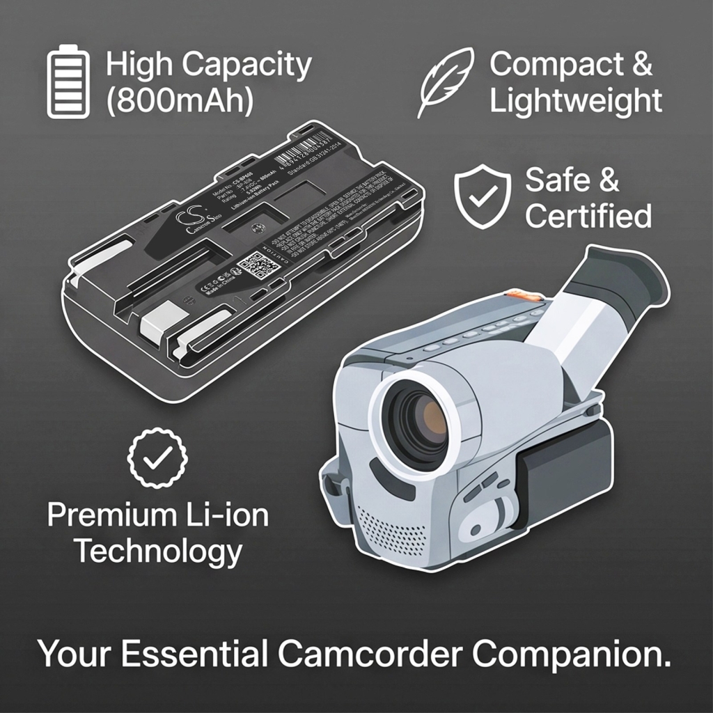 Batterier kompatibel med Canon C2 C2 CS-BP608