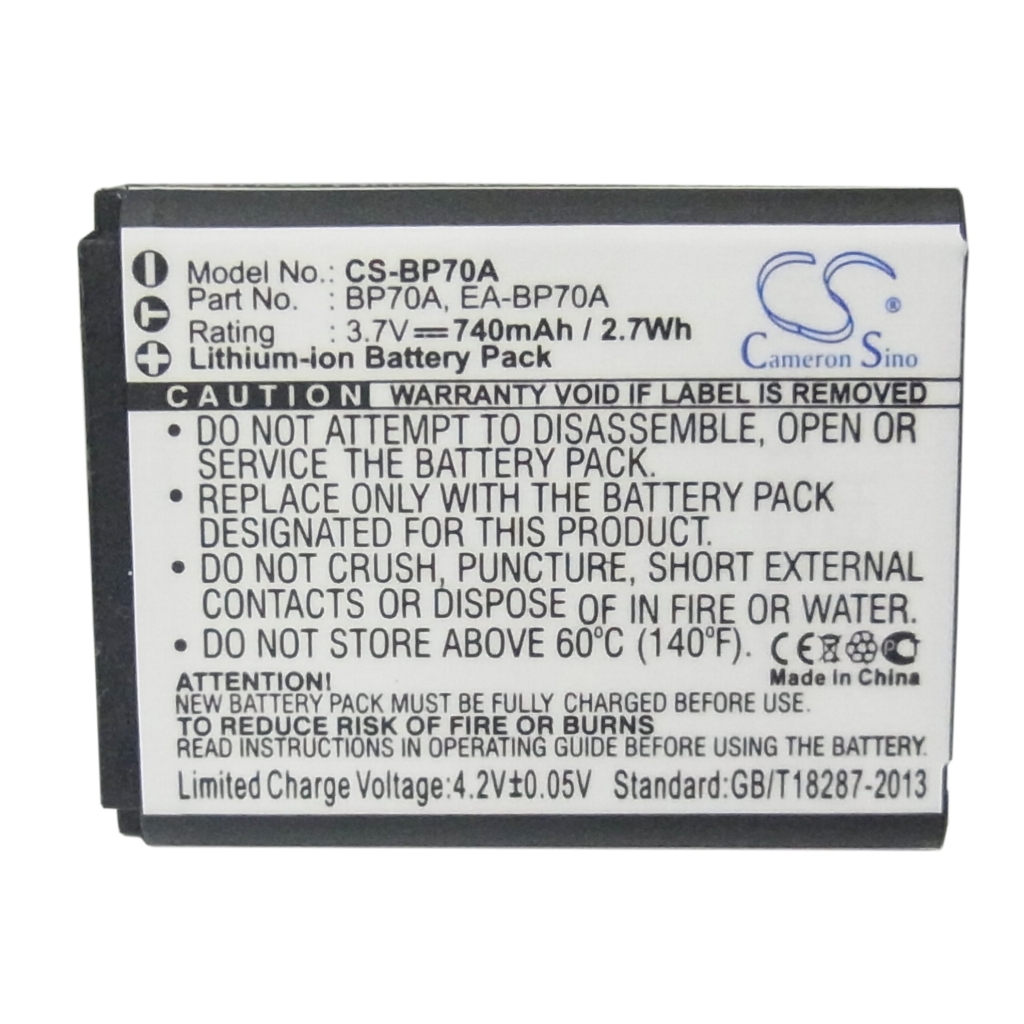 Kamerabatteri Samsung CS-BP70A