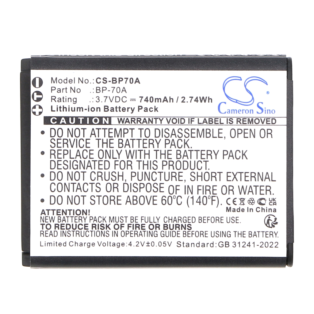 Camera Battery Samsung PL81