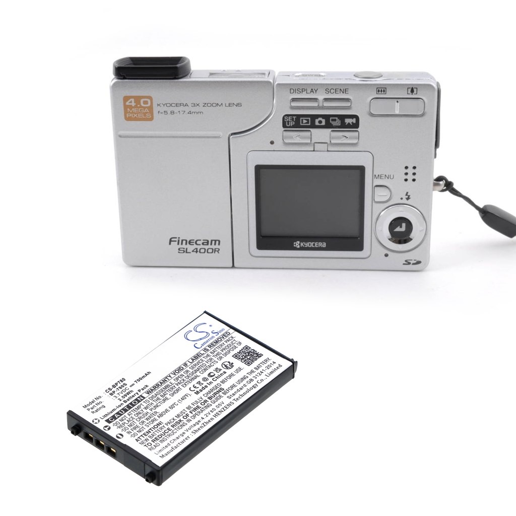 Kamerabatteri Kyocera CS-BP780