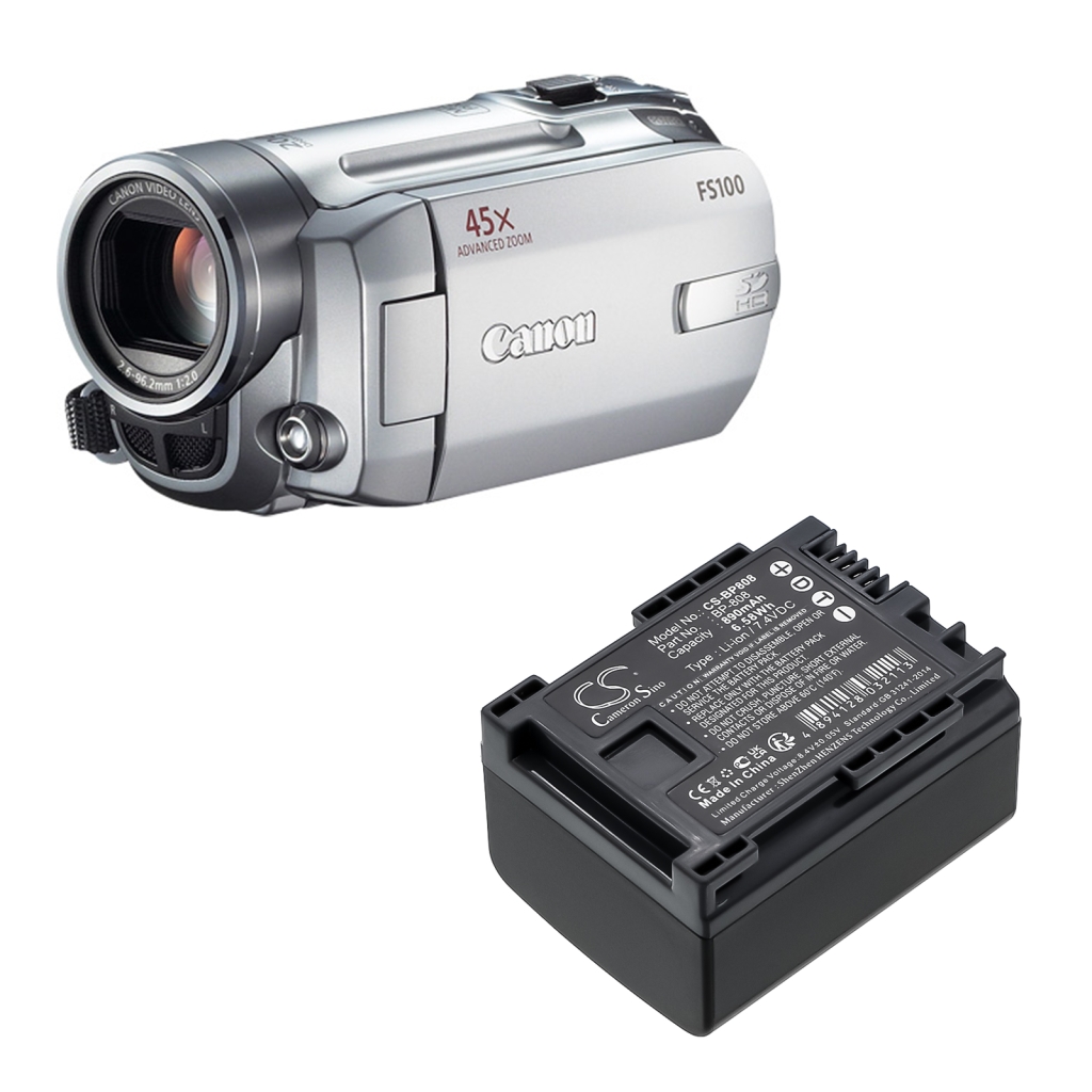 Kamerabatteri Canon CS-BP808