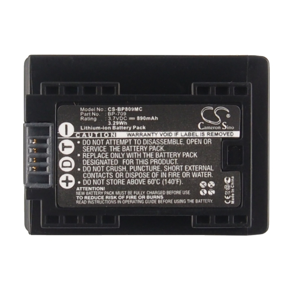 Kamerabatteri Canon CS-BP809MC