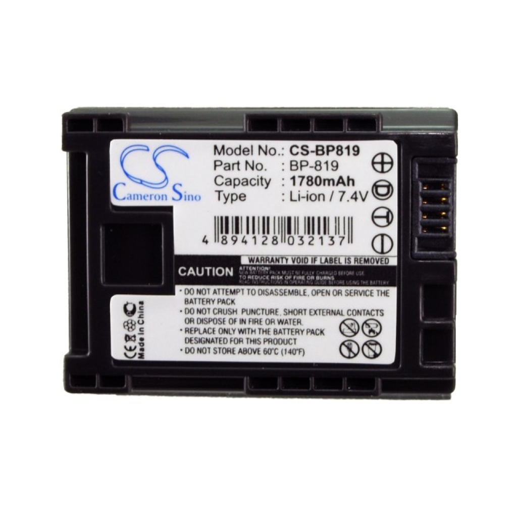 Kamerabatteri Canon CS-BP819