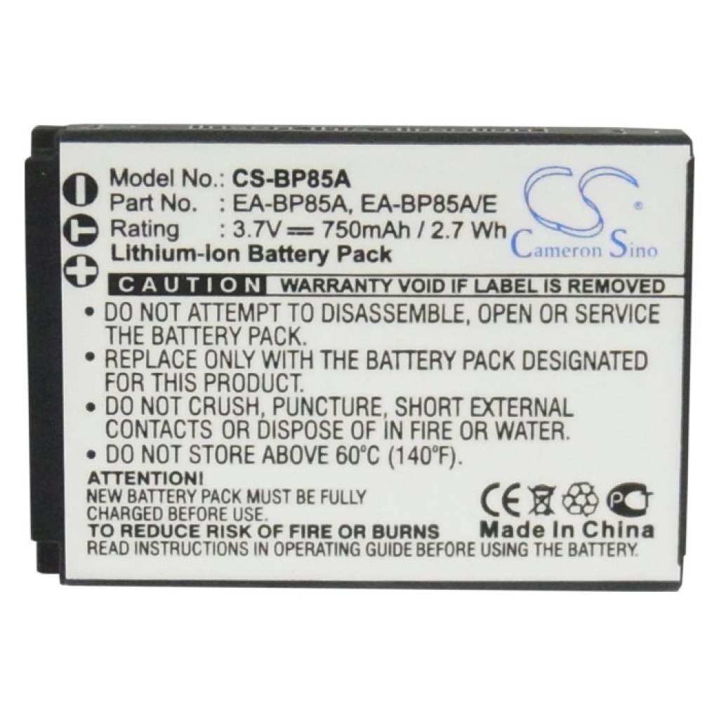 Kamerabatteri Samsung CS-BP85A