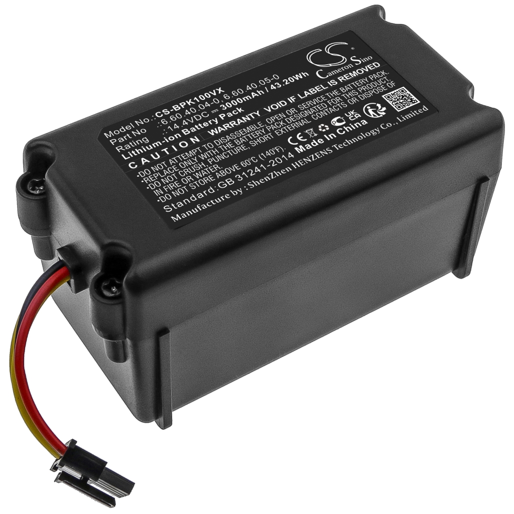 Vacuum Battery Zoef robot CS-BPK100VX