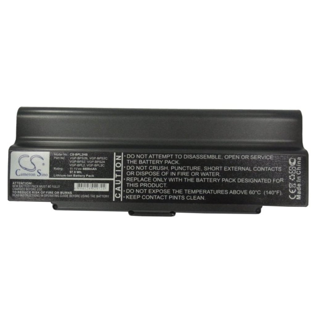 Notebookbatteri Sony CS-BPL2HB