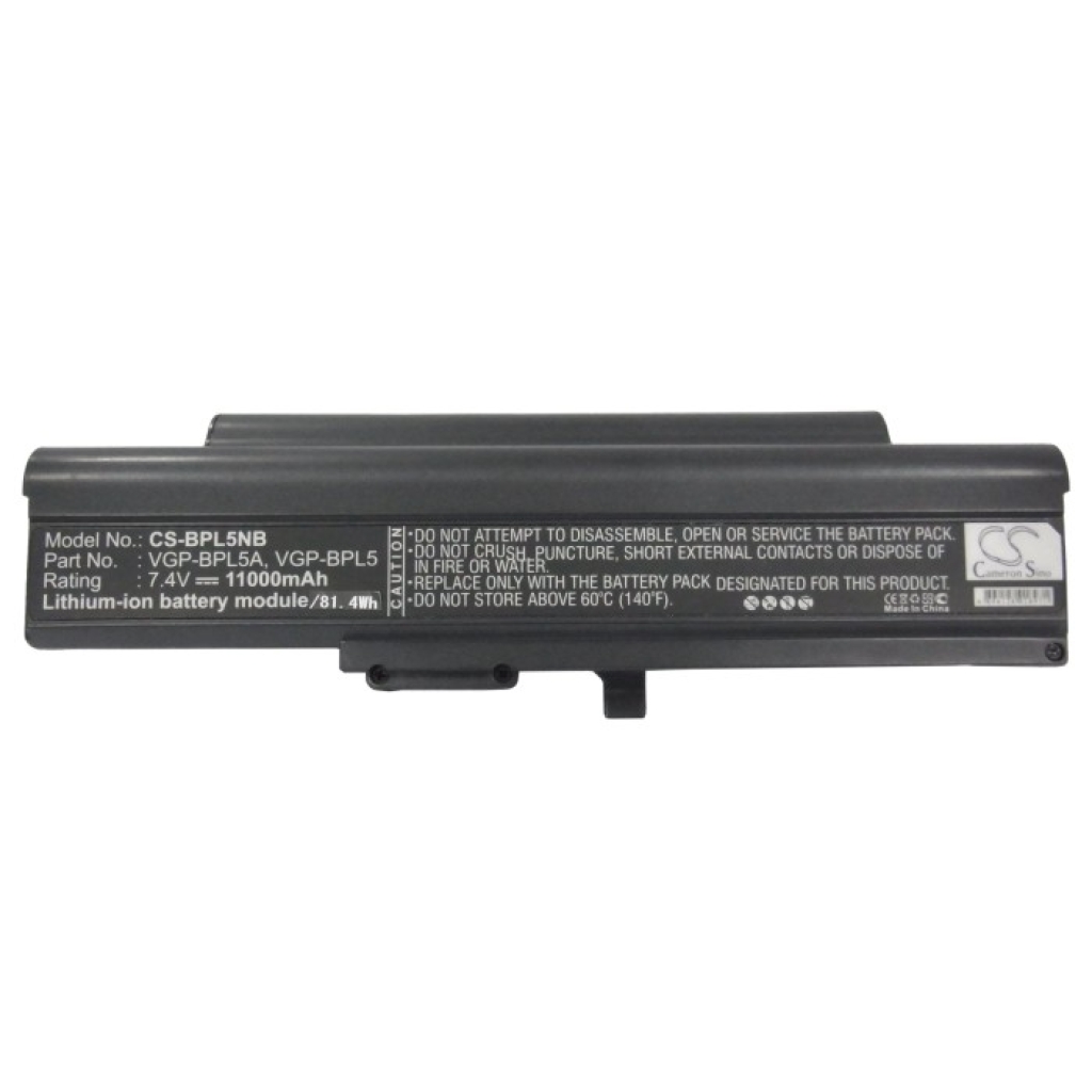Notebookbatteri Sony CS-BPL5NB