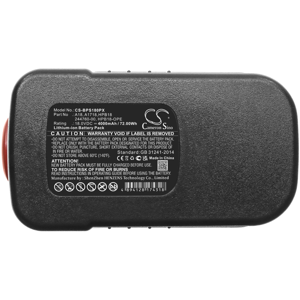 Batterier Erstatter A18