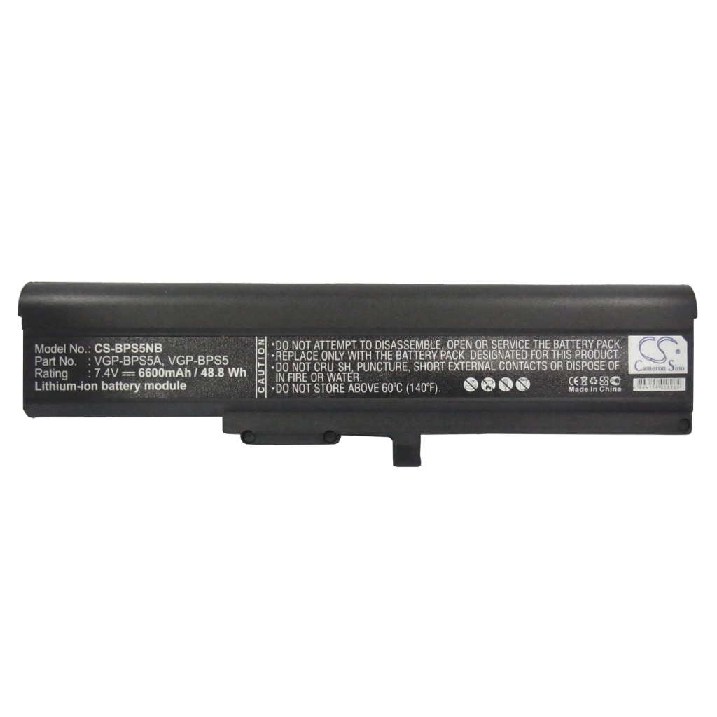 Notebookbatteri Sony CS-BPS5NB