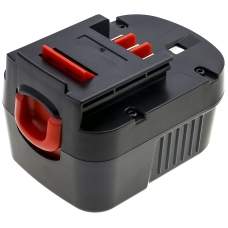 Kompatibel batteriudskiftning til Black & decker 244760-00,499936-34,499936-35,90534824,A12...