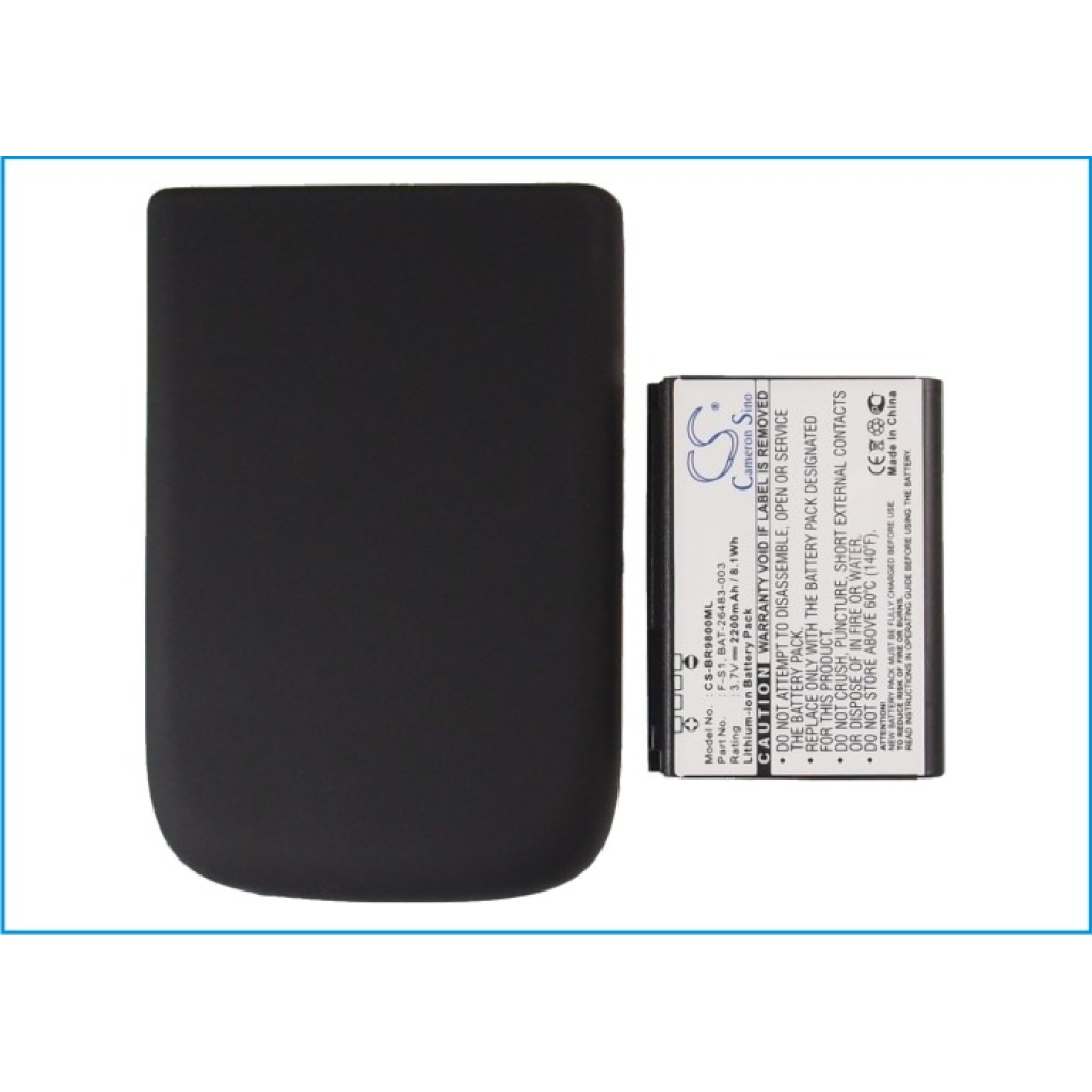 Batteri kompatibel med Blackberry CS-BR9800ML