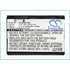 Kompatibel batteriudskiftning til BlackBerry BAT-26483-003,F-S1