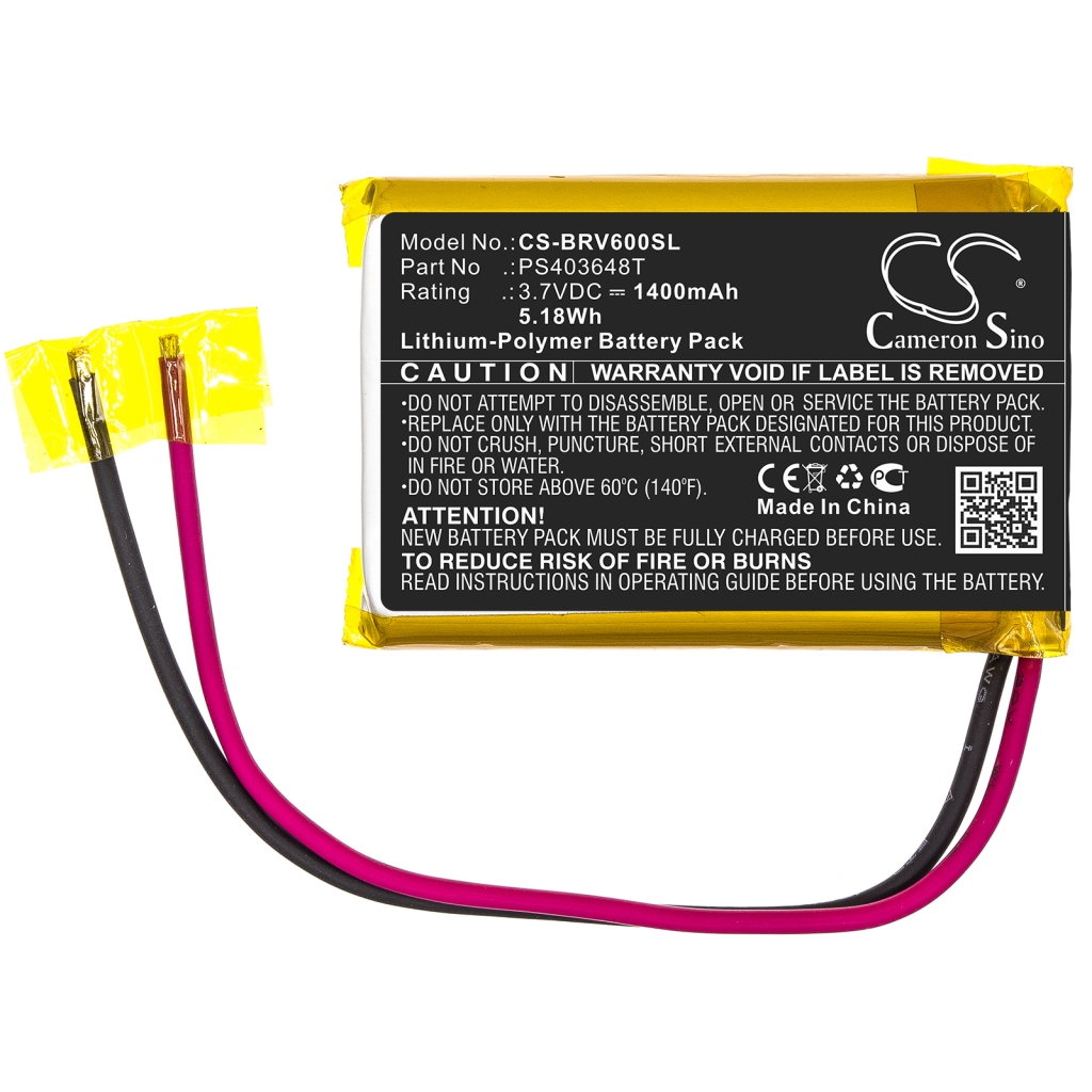 Højttalerbatteri Braven CS-BRV600SL