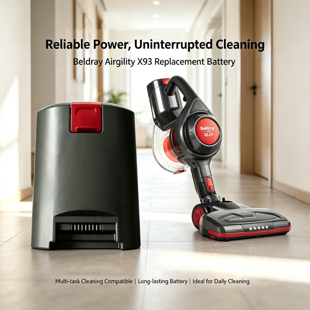 Batterier kompatibel med Beldray Airgility Vacuum Cleaner X93 CS-BRX930VX