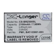 CS-BRZ500SL<br />Batterier til  erstatter batteri PM1