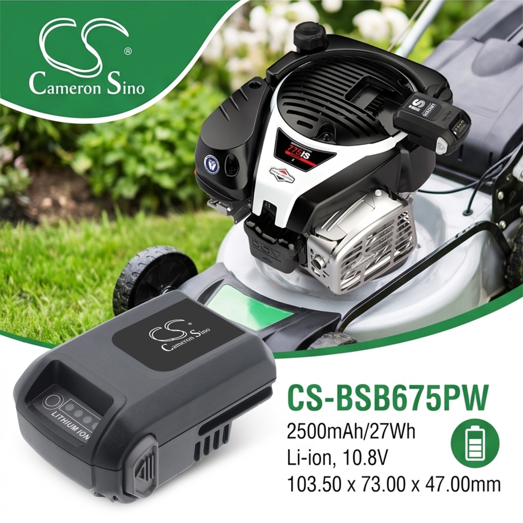 Batteri kompatibel med Briggs & stratton CS-BSB675PW