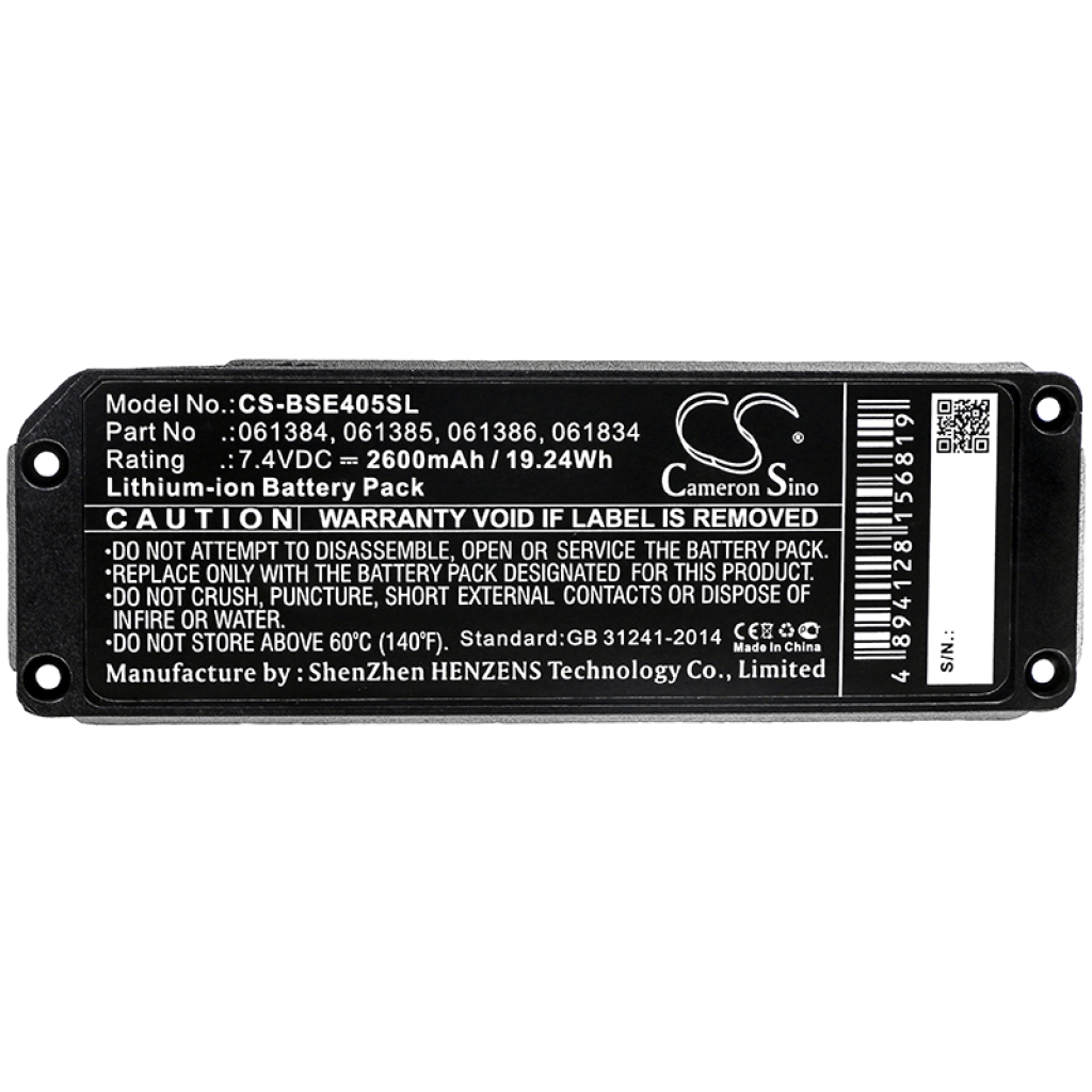 Højttalerbatteri Bose CS-BSE405SL
