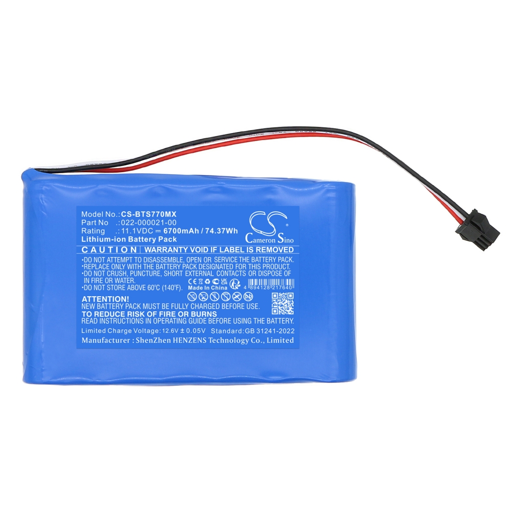 Battery Replaces 022-000021-00