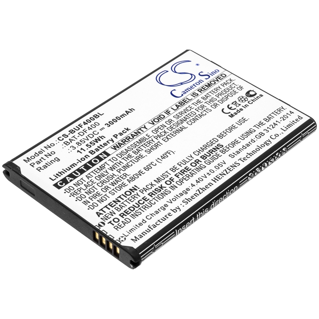 Batteries BarCode, Scanner Battery CS-BUF400BL