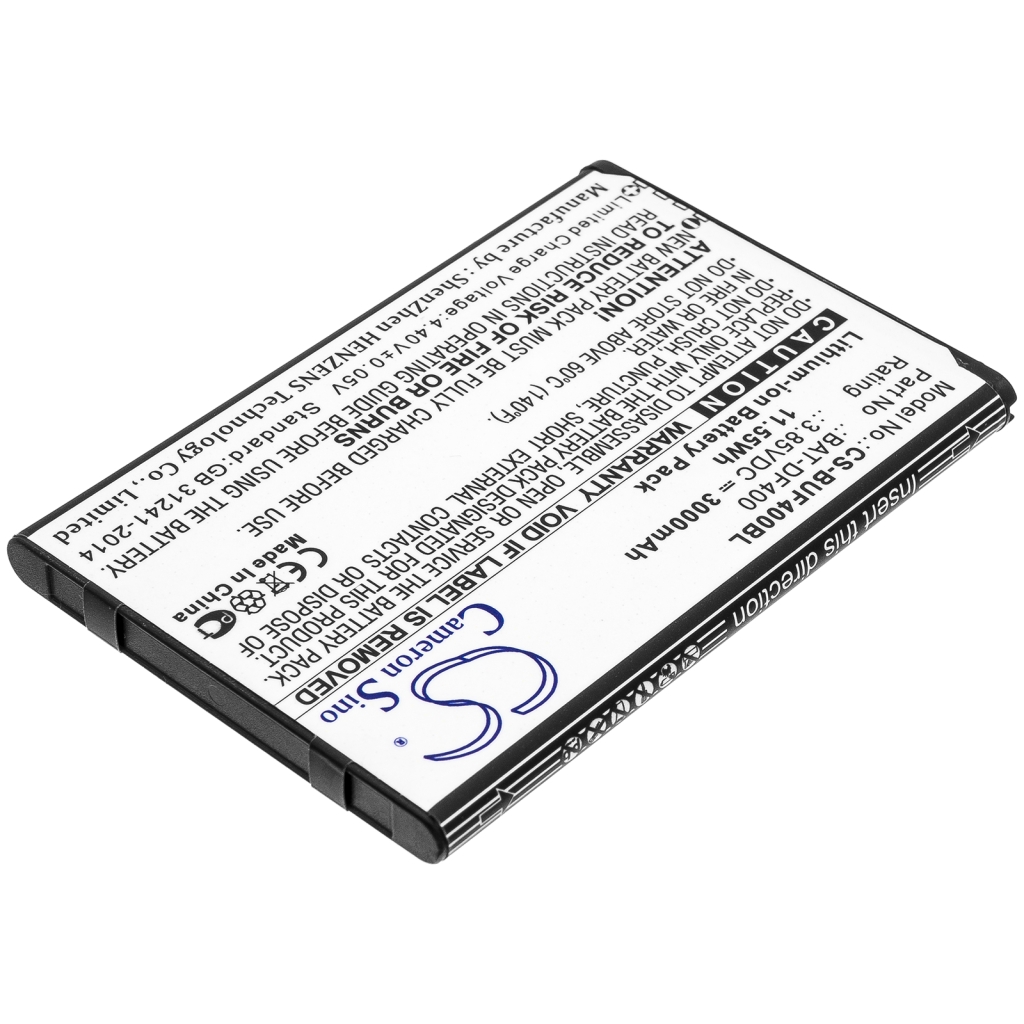 Batteries BarCode, Scanner Battery CS-BUF400BL