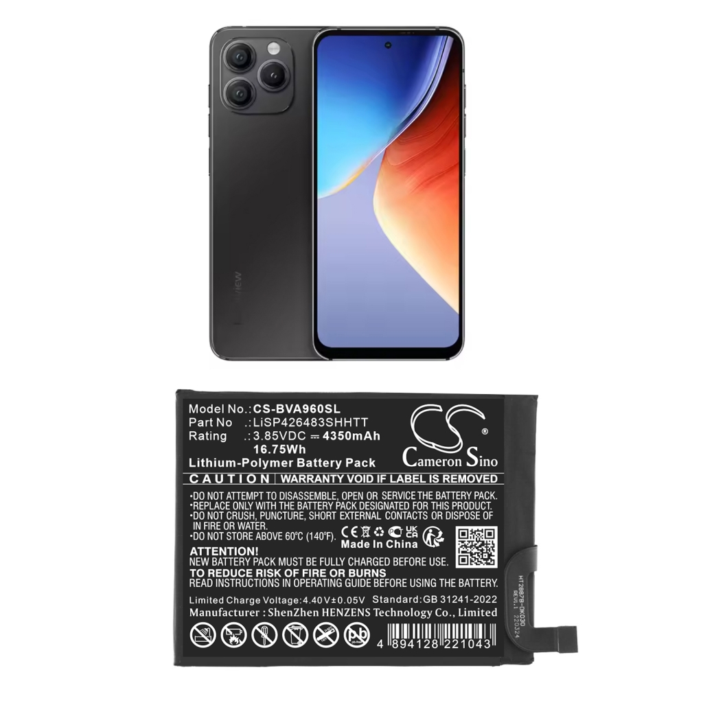 Mobiltelefonbatteri Blackview CS-BVA960SL