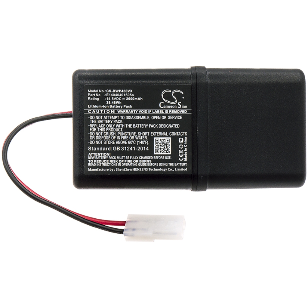 Støvsugerbatteri Bobsweep CS-BWP460VX