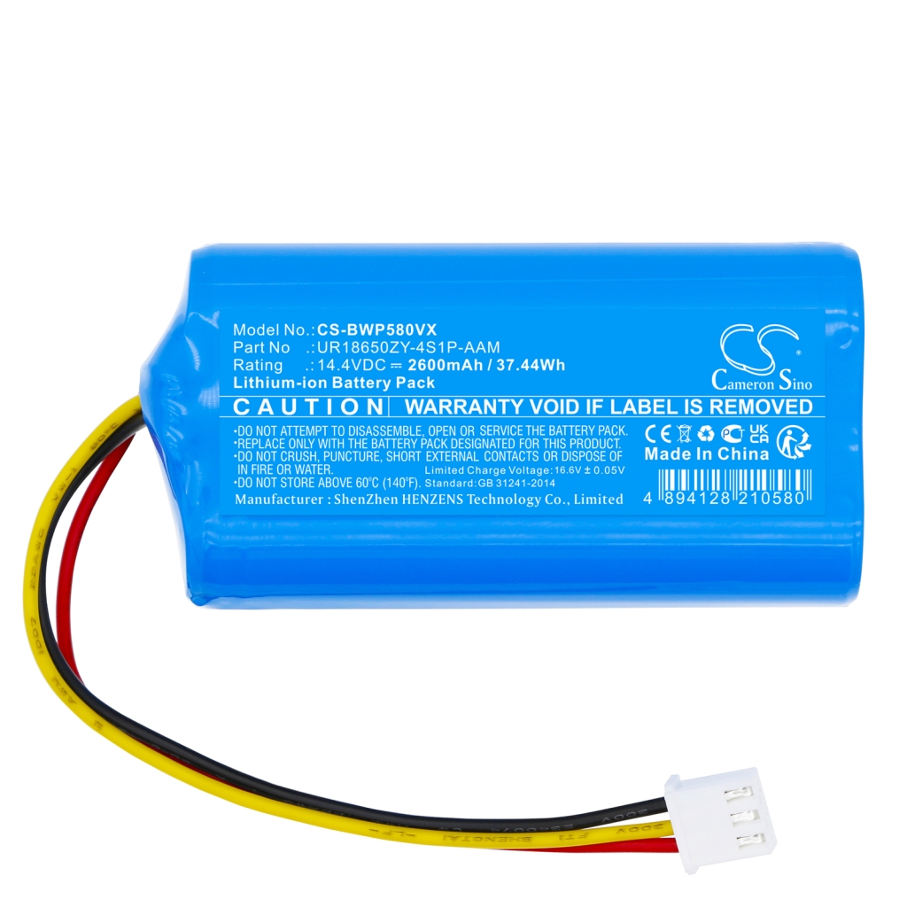 Støvsugerbatteri Bobsweep CS-BWP580VX