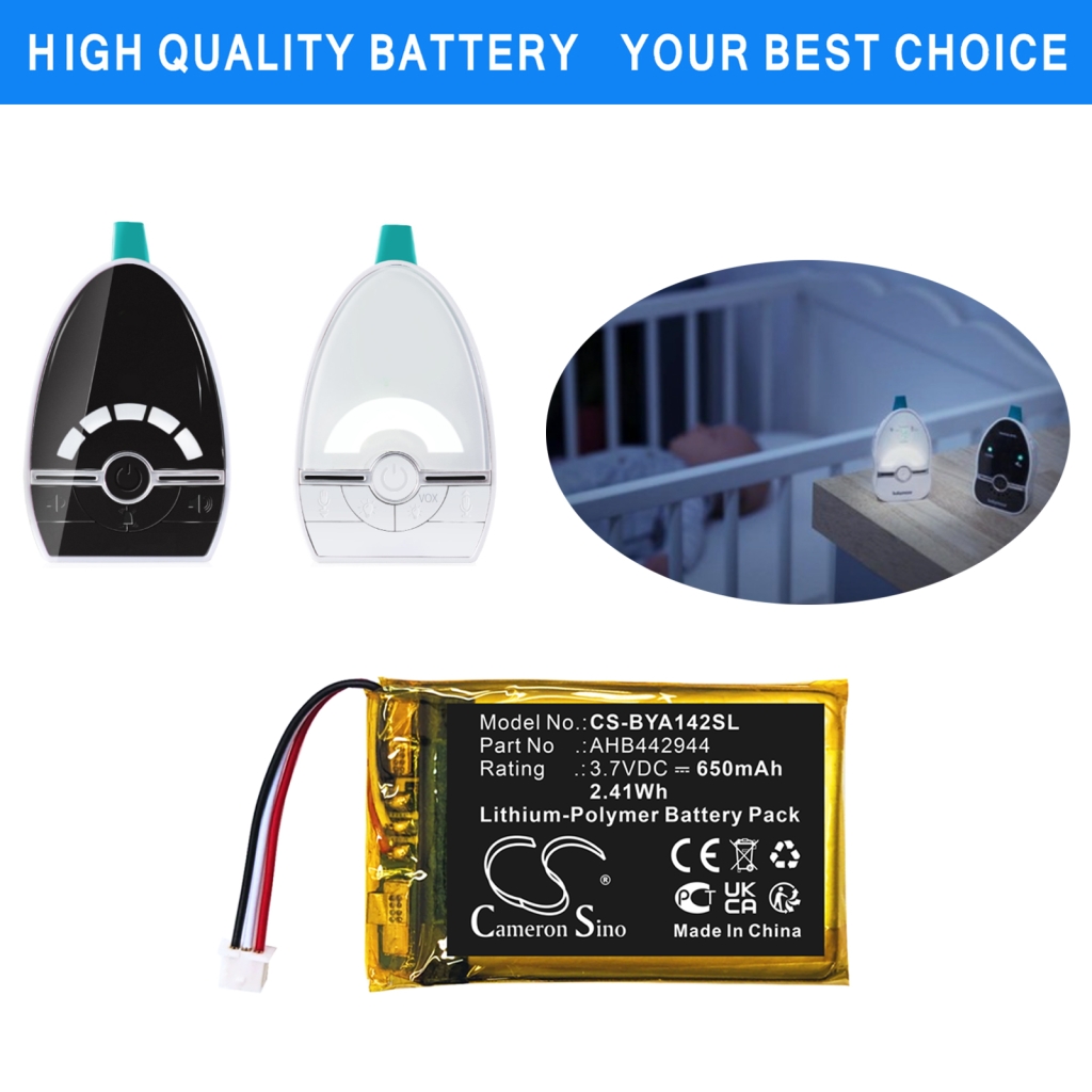 Babyfonbatteri Babymoov CS-BYA142SL