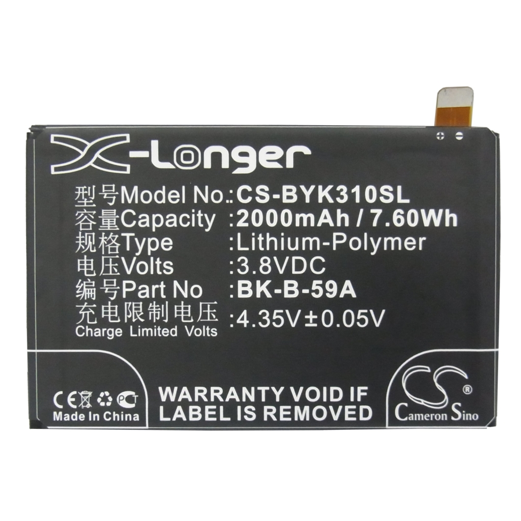 Mobiltelefonbatteri BBK CS-BYK310SL