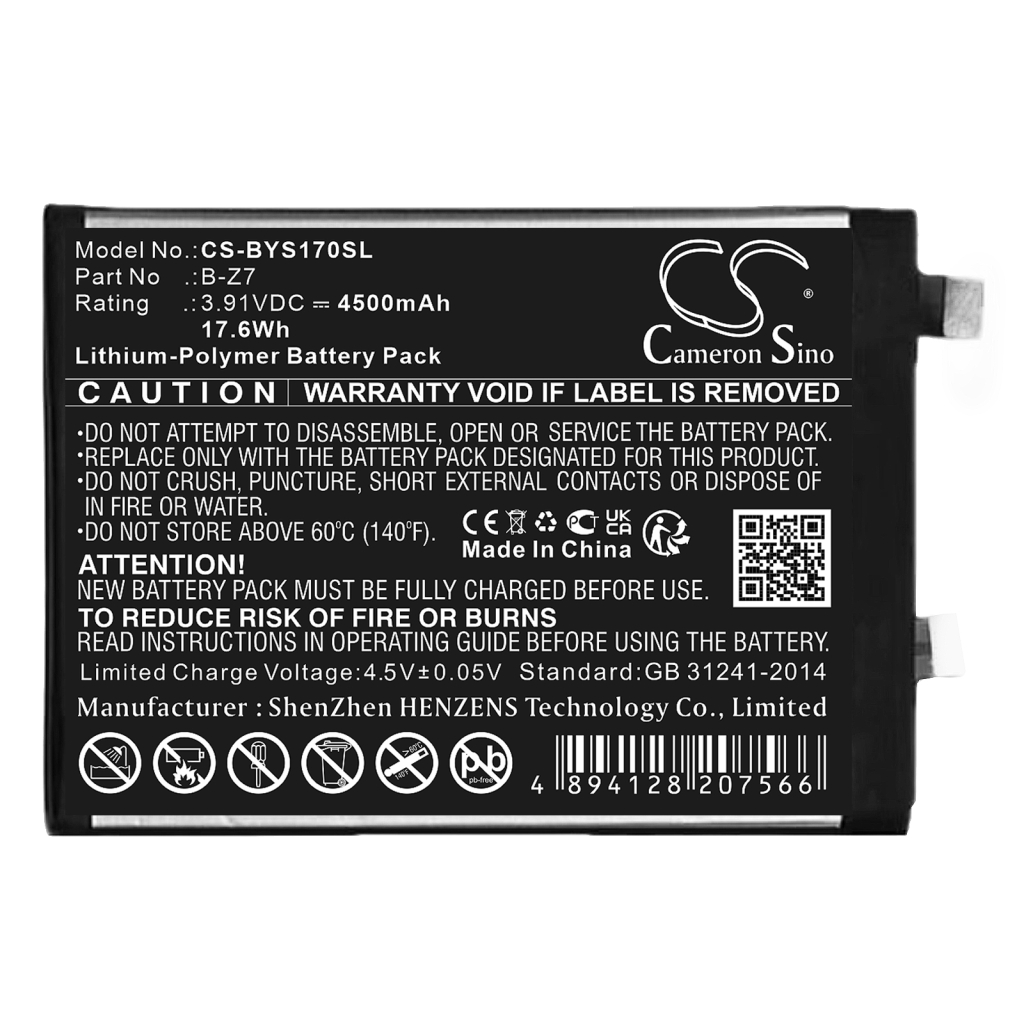Mobiltelefonbatteri Vivo CS-BYS170SL