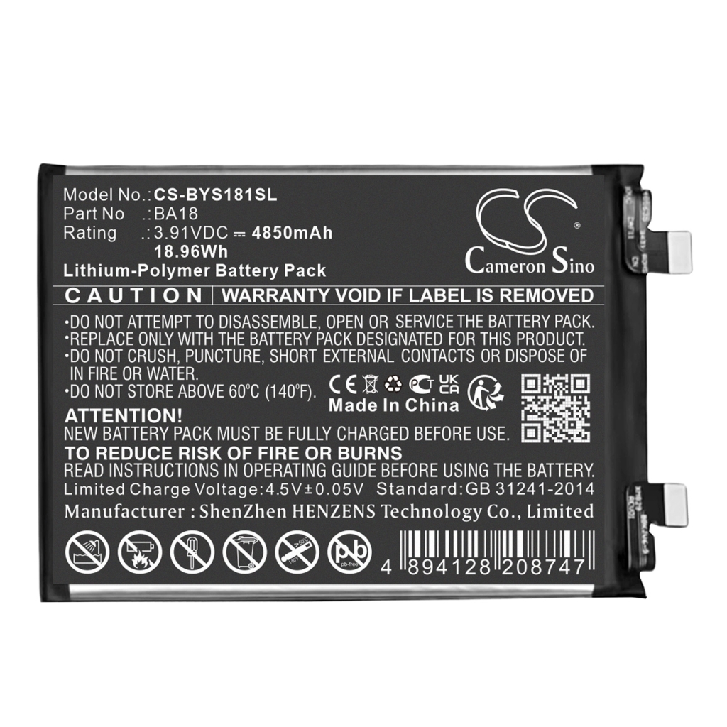 Mobiltelefonbatteri Vivo CS-BYS181SL