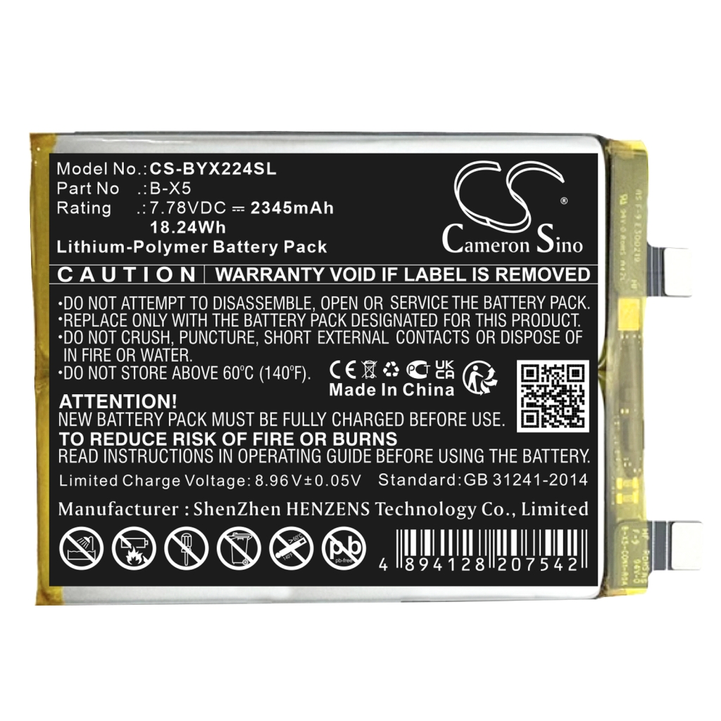 Mobiltelefonbatteri Vivo CS-BYX224SL